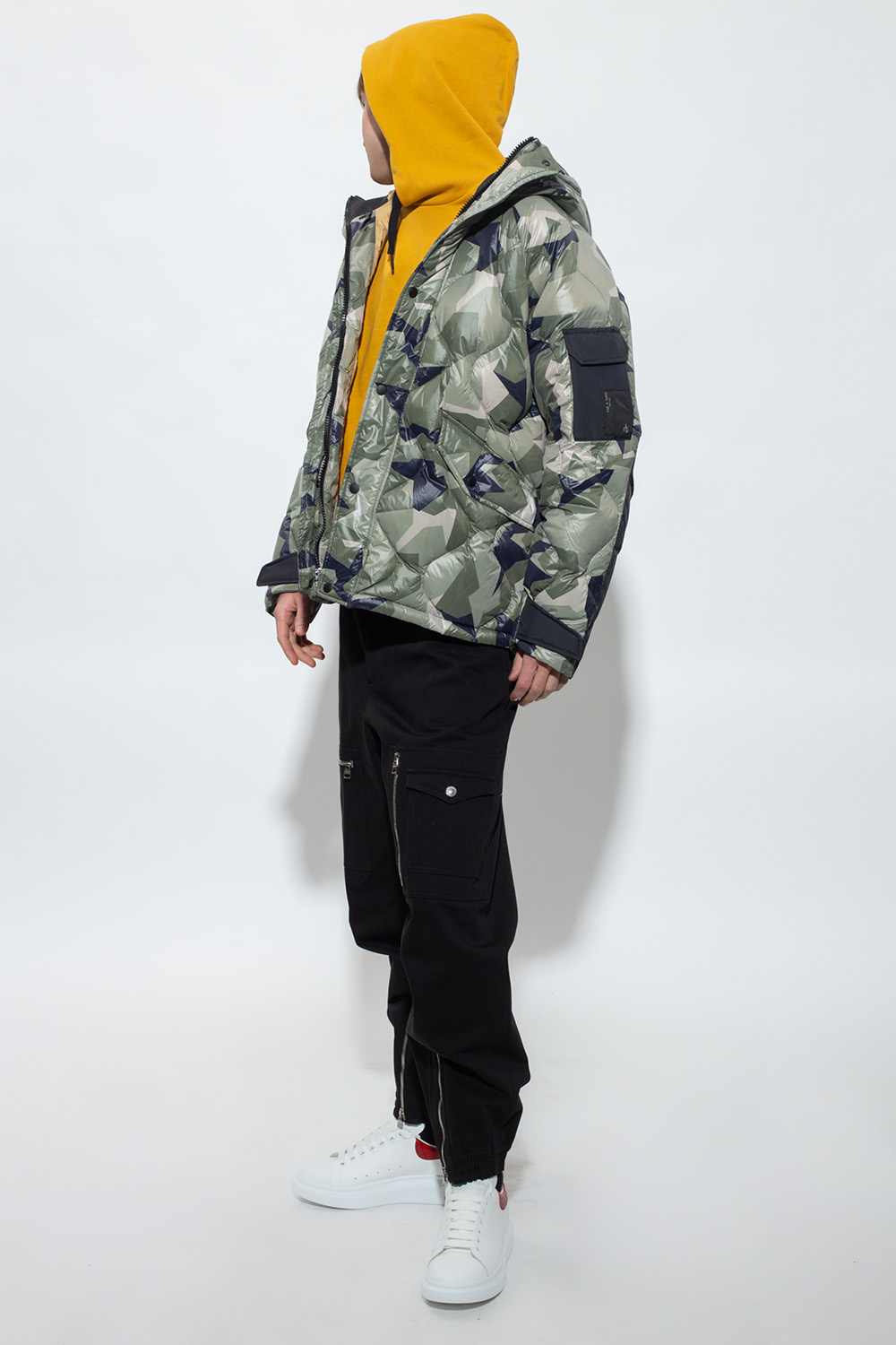 Rag & Bone Camo Down popular Jacket